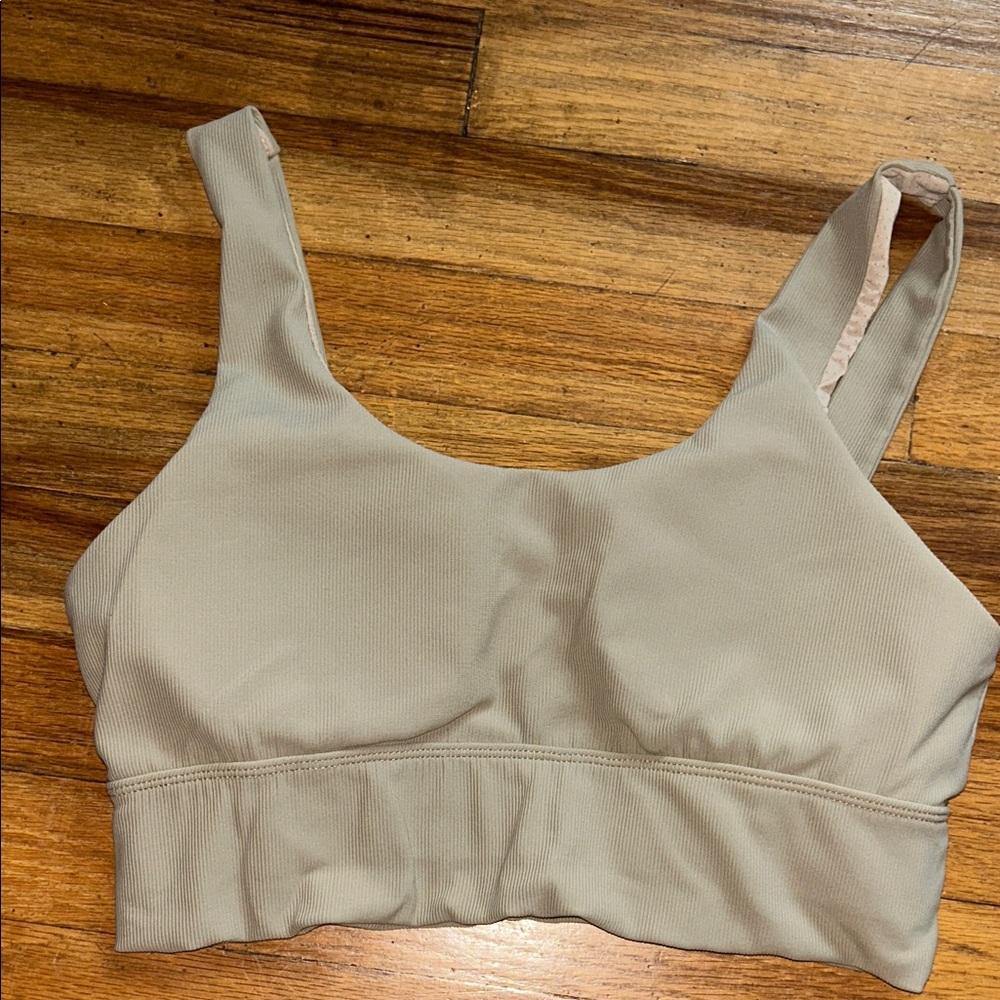 Soffe Beige Sports Bra